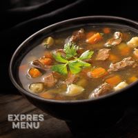 Expres Menu Hovězí Vývar S Masem A Zeleninou 600 g (1)