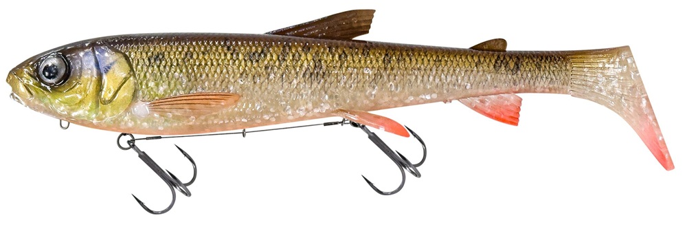 Savage gear gumová nástraha 3d whitefish shad xl moderate sinking dirty whitefish - 38 cm 450 g