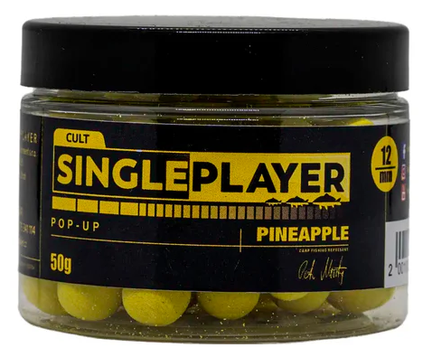 Levně Singleplayer plovoucí boilies pop-up boilies pineapple 50 g - 12 mm