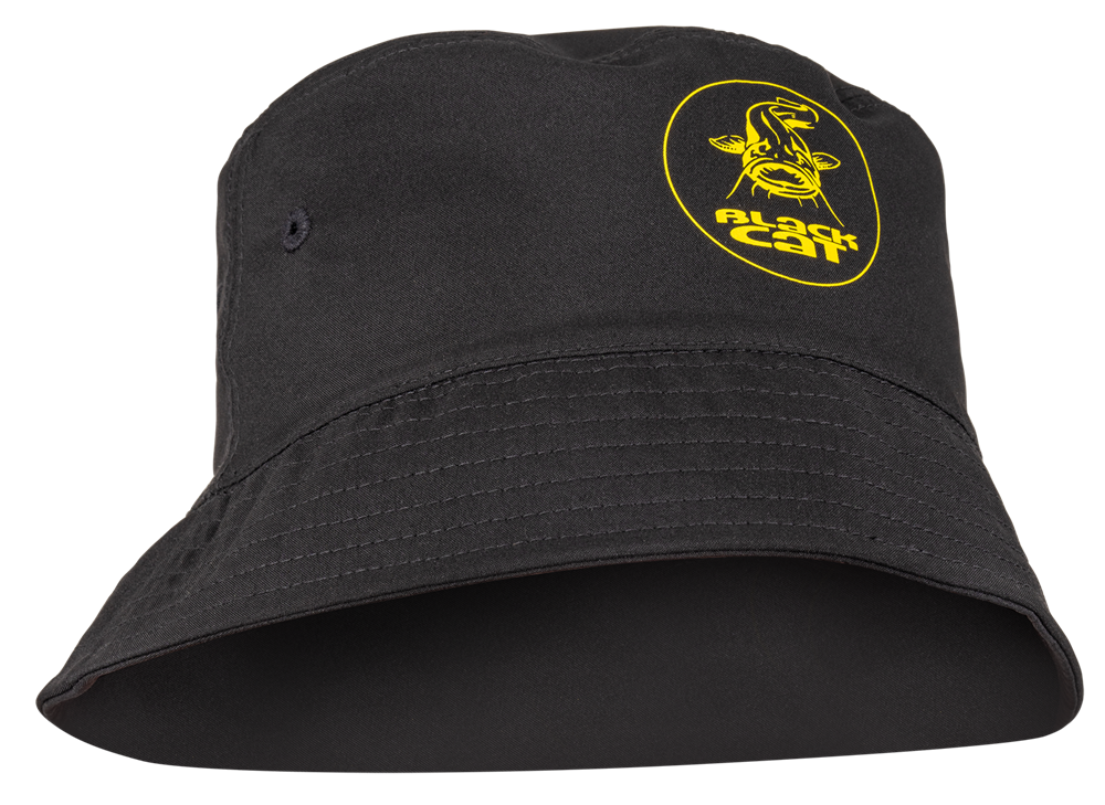 Black cat klobouk bucket hat