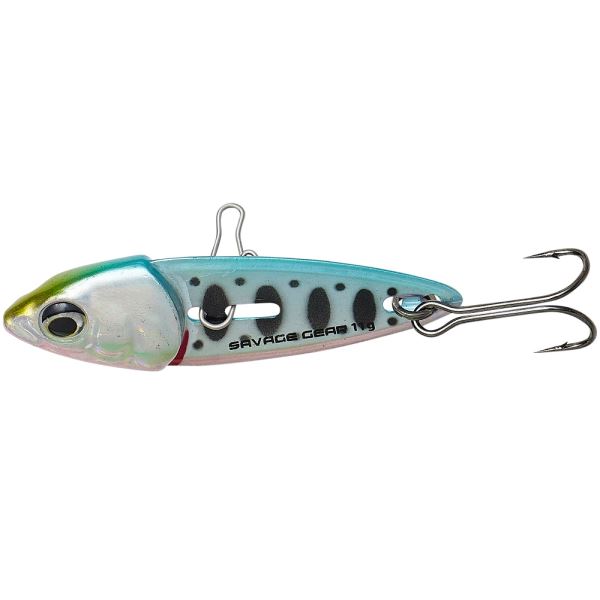 Savage Gear Třpytka Switch Blade Minnow Blue Pink Smolt