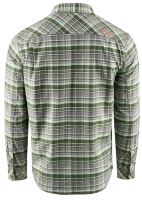 Grundéns Košile Dungeness Seawool Flannel Shirt Grass (1)