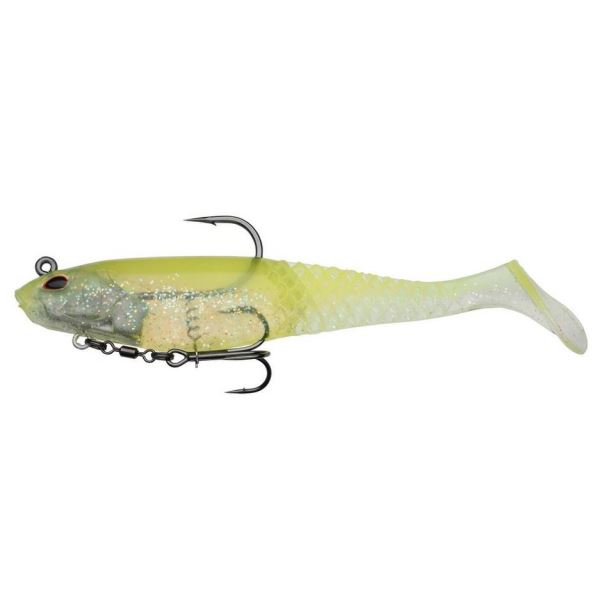 Berkley Gumová Nástraha PowerBait CullShad Deep Sinking Lime Ice