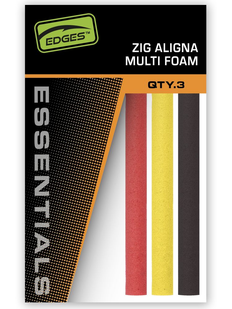 Fox pěnové válečky edges essentrials zig aligna kit multi foam kit (žlutá, červená a černá)