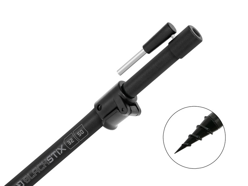 Delphin vidlička blackstix - 32-50 cm