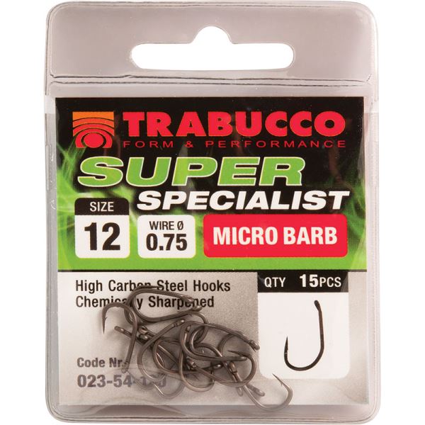 Trabucco Háčky Super Specialist 15 ks