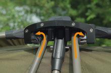 Fox Bivak Frontier XD + Fox Stříška Frontier XD Vapour Peak (5)