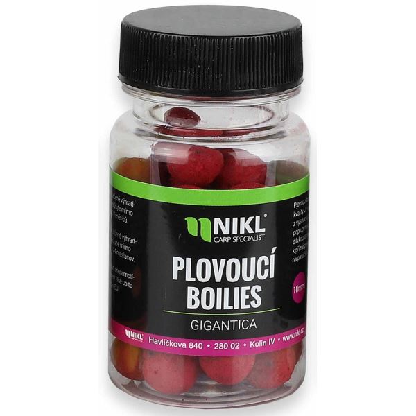 Nikl Plovoucí boilie 10 mm 20 g