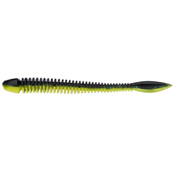 Berkley Gumová Nástraha PowerBait Power Flail Black Sunshine Yellow