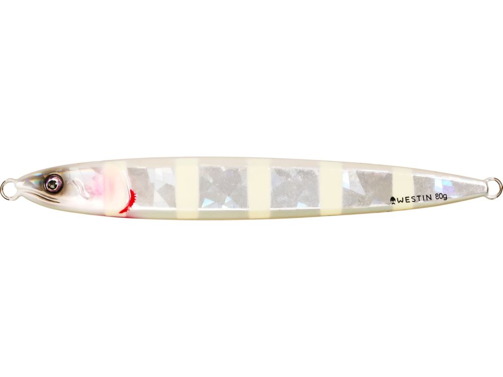 Levně Westin pilker flashin anchovy zebra glow - 10 cm 40 g