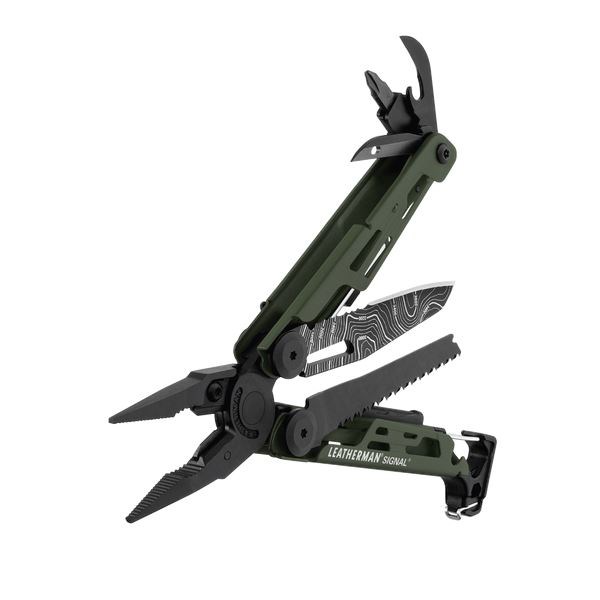 Leatherman Multifunkční Kleště Signal Green Topo (3)