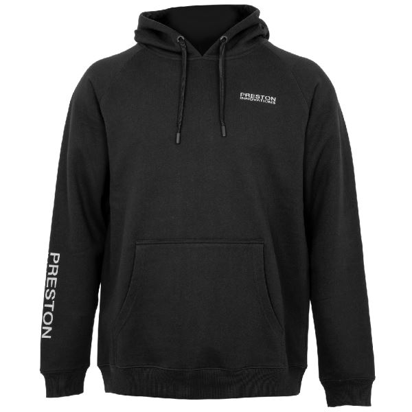 Preston Innovations Mikina Black French Terry Hoodie