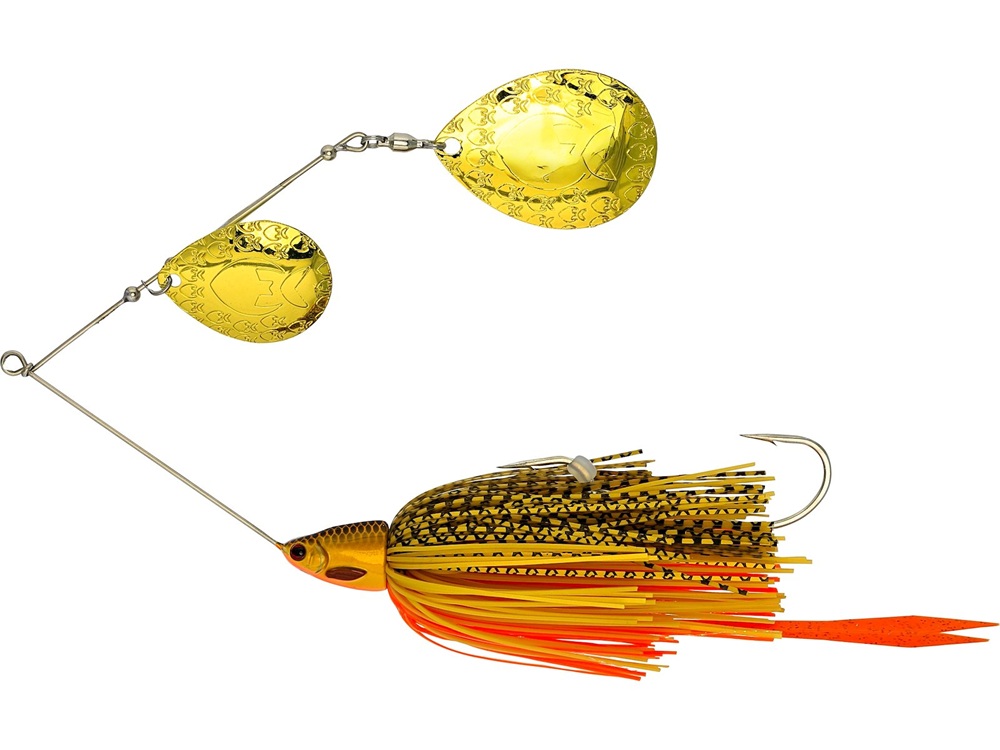 Levně Westin spinnerbait monstervibe colorado v2 gold rush 65 g