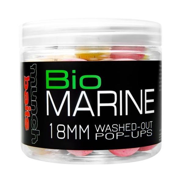 Munch Baits Plovoucí Boilies Pop-Ups Washed Out Bio Marine 200 ml
