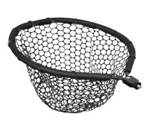 Fencl Muškařský Podběrák King XL Karbon Se Silikonovou Sítí Magnetický Držák a Pojistné Lanko Plovoucí 57x47 cm (4)