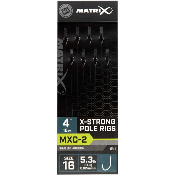 Matrix Návazec MXC-2 X-Strong Pole Rig Barbless 10 cm