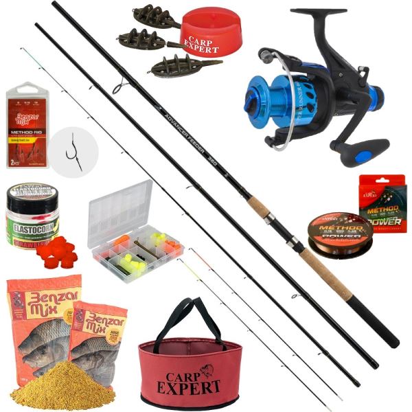 Carp Expert Prut Set Advancer Method 3,9 m 50-100 g