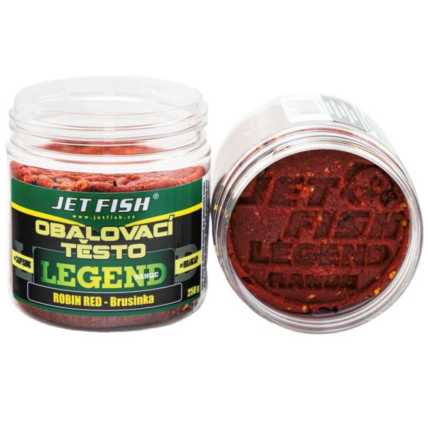 Jet Fish Obalovací Těsto Legend Range Robin Red Brusinka 250 g