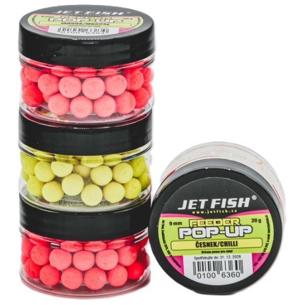 Jet Fish Plovoucí Nástrahy Feeder Pop Ups 20 g 9 mm