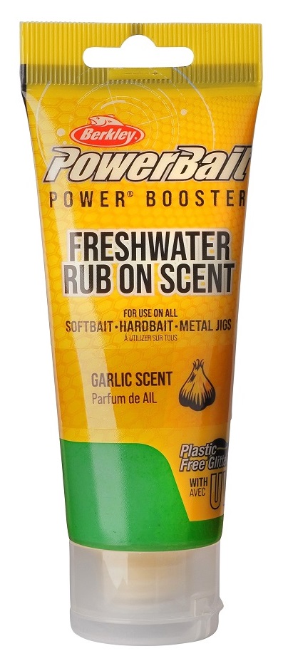 Berkley powerbait gel 80 ml - garlic green silver flake