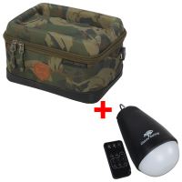 Giants Fishing Světlo Camping Lamp LED Multicolour + Pouzdro Na Elektroniku Medium Giants Fishing Světlo Camping Lamp LED Multicolour + Pouzdro Na Elektroniku Medium