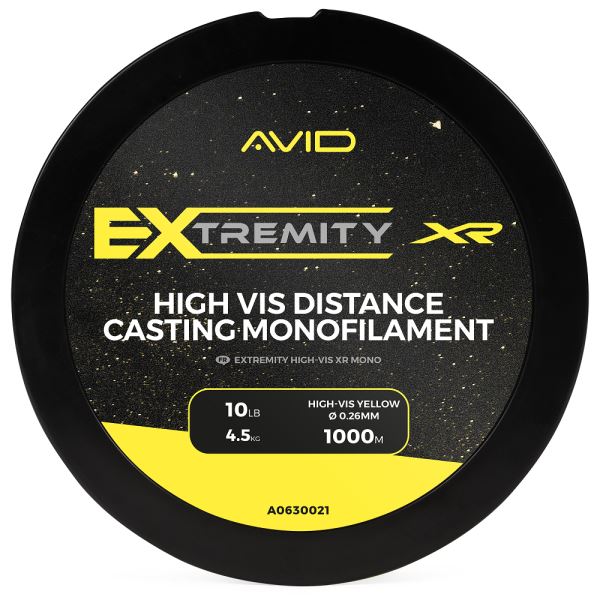 Avid Carp Vlasec Extremity Hi-Vis XR Mono 1000 m