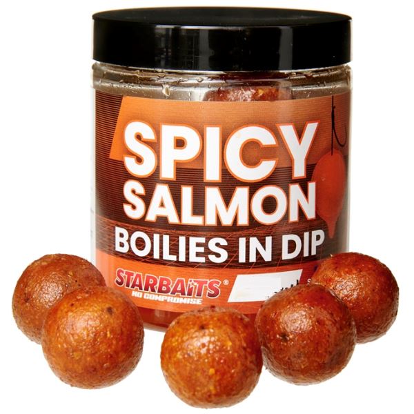Starbaits Boilies In Dip Concept Spicy Salmon 150 g