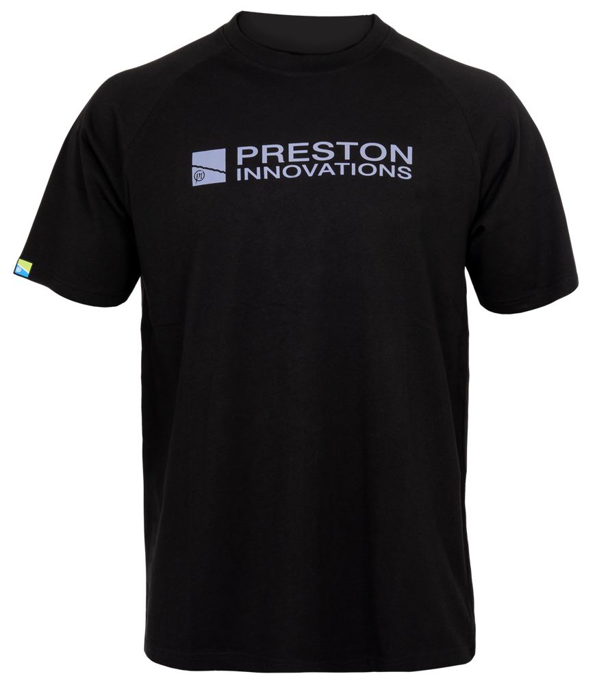 Preston innovations tričko lightweight black raglan t-shirt - l
