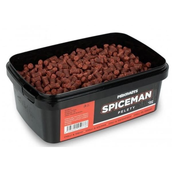 Mikbaits Pelety Spiceman Chilli Squid 700 g 6 mm
