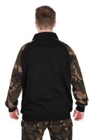 Fox Mikina LW Black Camo QTR Zip (8)