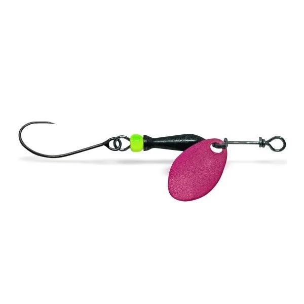 JigovkyCZ Třpytka Classic Barbless Fluo Pink (Black/Chartreuse Body)