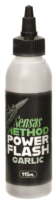 Levně Sensas gel power flash 115 ml - white garlic