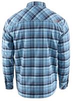 Grundéns Košile Dungeness Seawool Flannel Shirt Captain´s Blue (1)