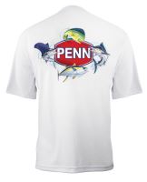 Penn Tričko PERFORMANCE SHORT SLEEVE WHITE-Velikost M