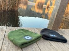 Holdcarp Čepice LED Light Beanie Green (6)