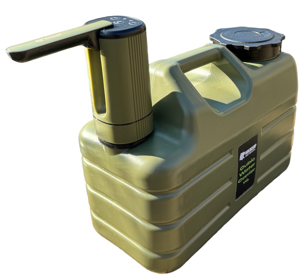 Levně Holdcarp set automatická pumpa smart rechargeable tap + kanystr cubic water carrier 11 l