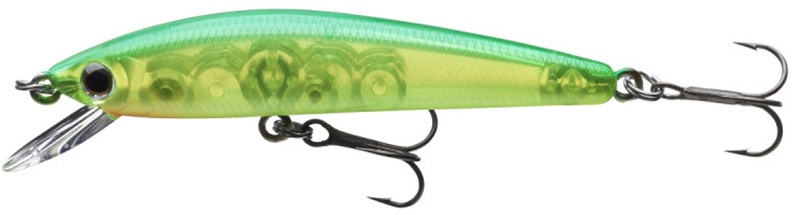 Daiwa wobler tournament baby minnow 60 sp lime chart - 6 cm 3,5 g