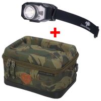 Giants Fishing Čelovka Headlamp LED Deluxe 300 + Pouzdro Na Elektroniku Medium Giants Fishing Čelovka Headlamp LED Deluxe 300 + Pouzdro Na Elektroniku Medium