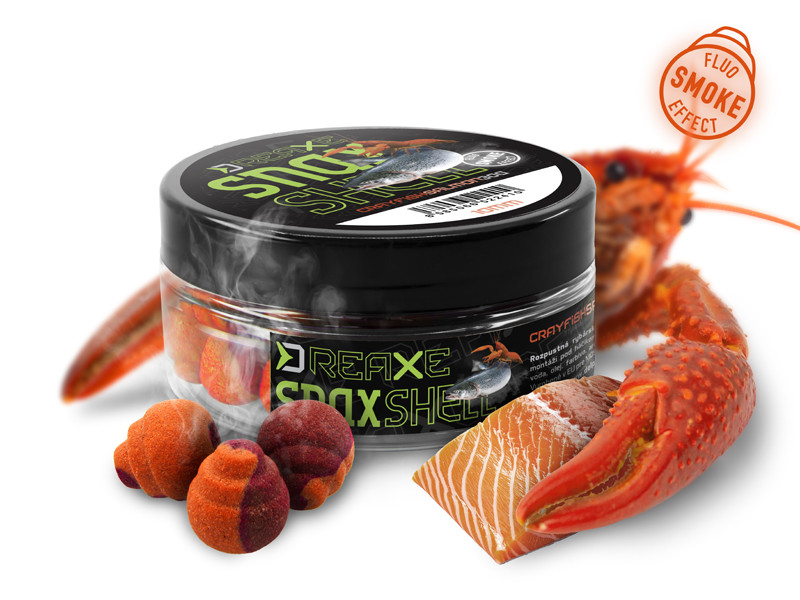 Levně Delphin rozpustné wafters d snax shell losos rak 30 g - 10 mm