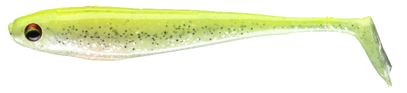 Daiwa gumová nástraha prorex micro shad ghost lime 8 ks délka 4,5 cm