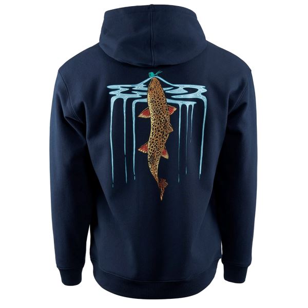 Grundéns Mikina Riser Hoodie Dark Navy