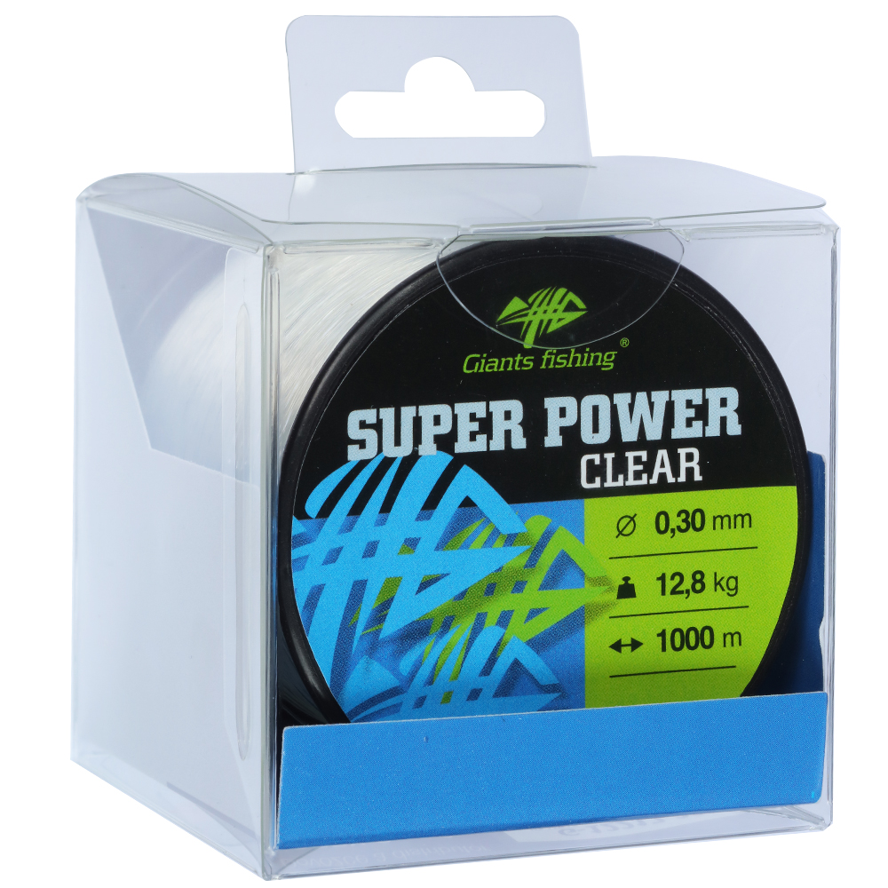 Giants fishing vlasec super power clear 1000 m - 0,28 mm 10,8 kg
