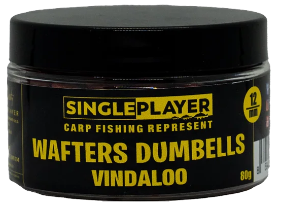 Levně Singleplayer wafters dumbells vindaloo 100 g 12 mm