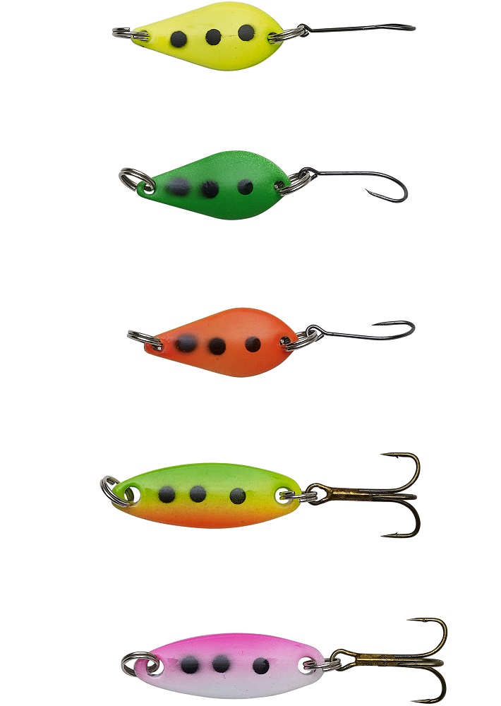 Levně Dam třpytky trout pack 1 2-4 g box 5 ks