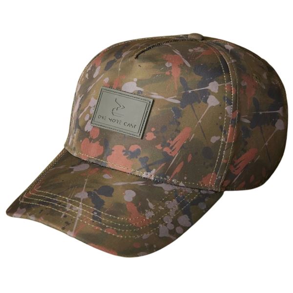 One More Cast Kšiltovka Amur Splash Camo Snapback Cap