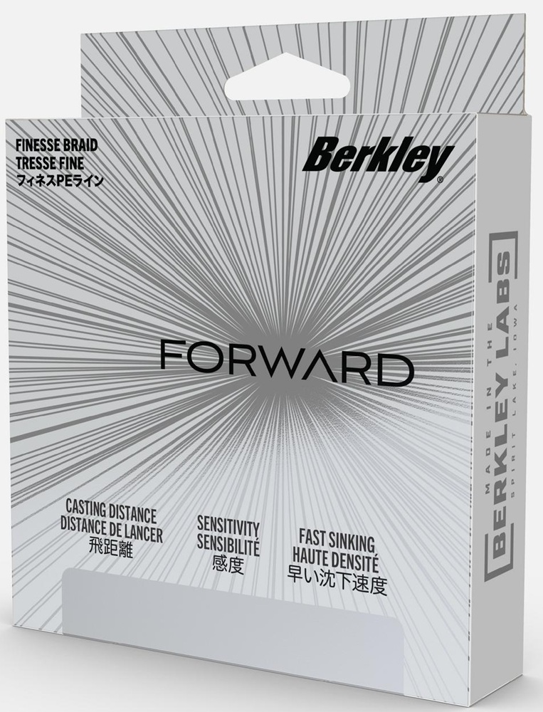 Berkley splétaná šňůra forward crystal 1800 m - 0,10 mm 2,9 kg