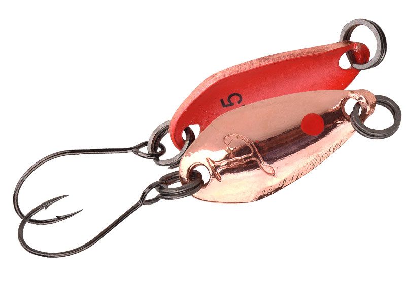 Levně Spro plandavka trout master incy spoon copper red - 3,5 g