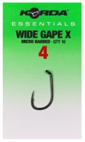 Korda Háčky Essentials Wide Gape X Barbed 10 ks (1)