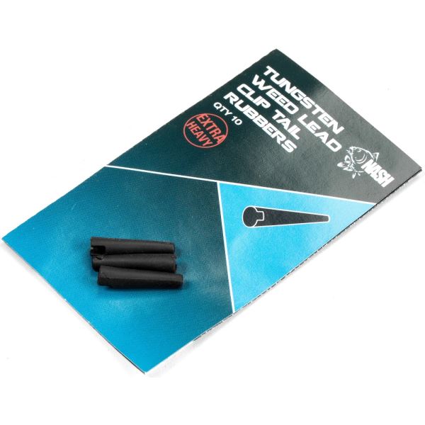 Nash Převleky Tungsten Weed Lead Clip Tail Rubber