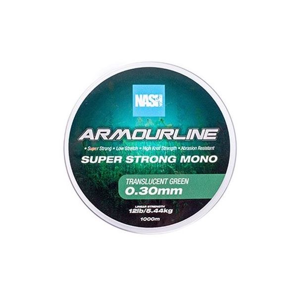 Nash Vlasec Armourline Super Strong Mono Green 1000 m